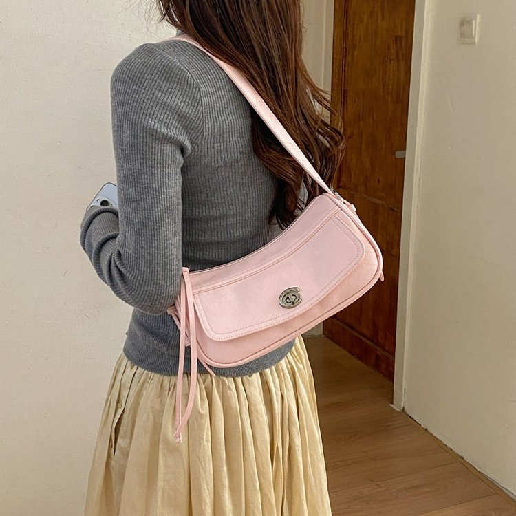 Women's One Shoulder Crossbody Bag with Zip Clasp - Summer 2026 - Image 3